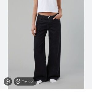 Still here cool jeans in washed black